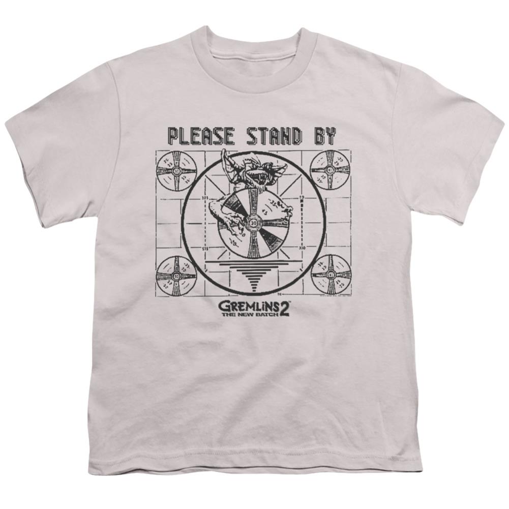Gremlins 2 Please Stand By Youth 18/1 100% Cotton Short-Sleeve T-Shirt