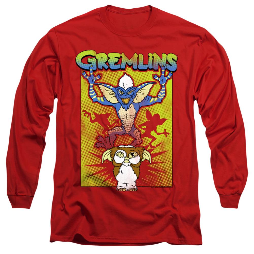 Gremlins Be Afraid Men's 18/1 Cotton Long-Sleeve T-Shirt