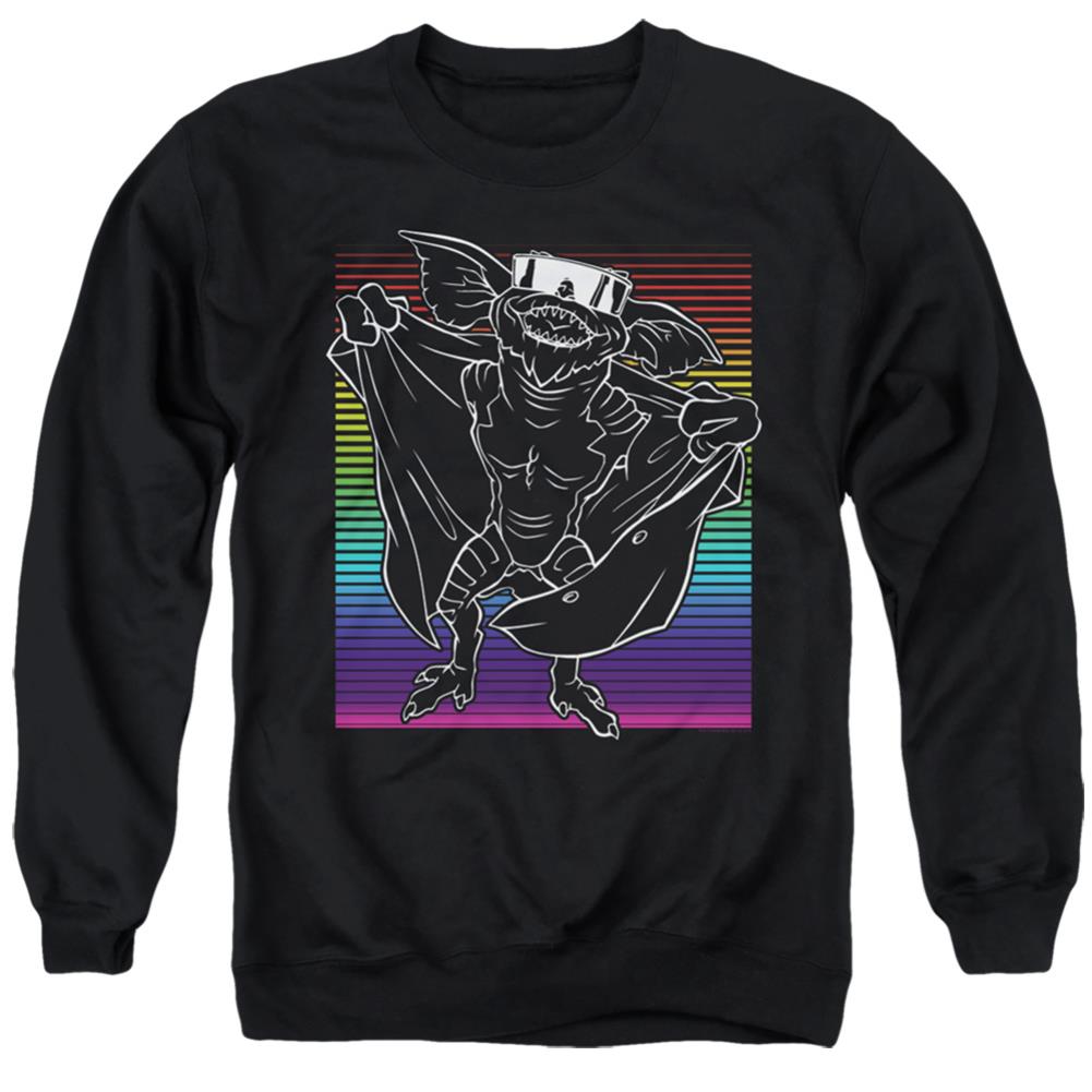 Gremlins Cool Gradient Men's Crewneck 50 50 Poly Long-Sleeve T-Shirt