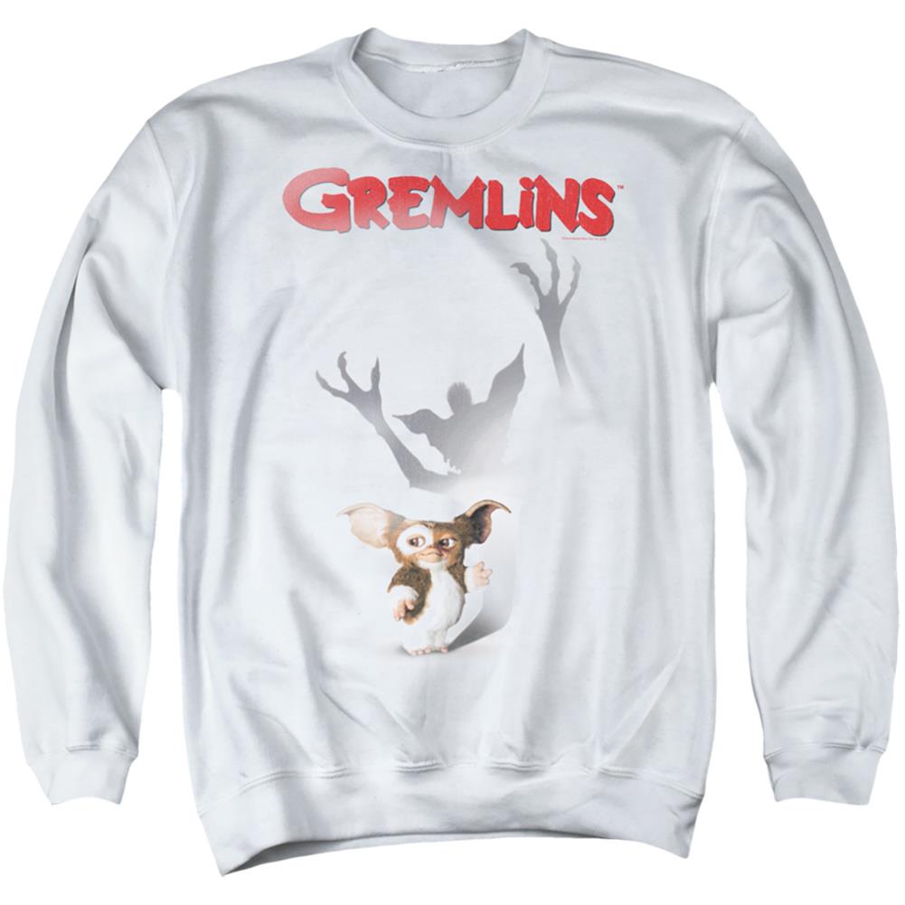 Gremlins Shadow Men's Crewneck 50 50 Poly Long-Sleeve T-Shirt