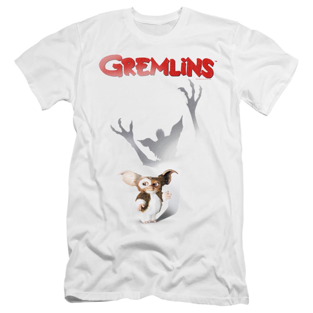 Gremlins Shadow Men's Ultra-Soft 30/1 Cotton Slim Short-Sleeve T-Shirt