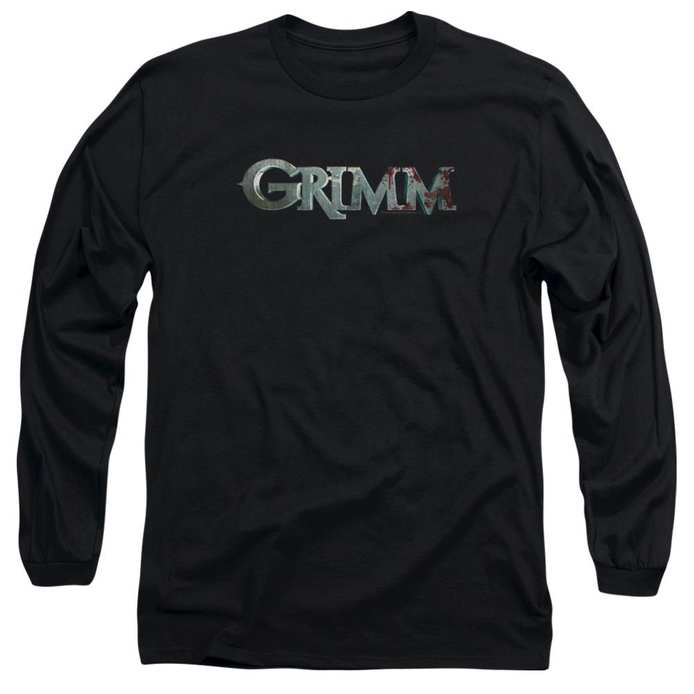 Grimm Bloody Logo Men's 18/1 Cotton Long-Sleeve T-Shirt