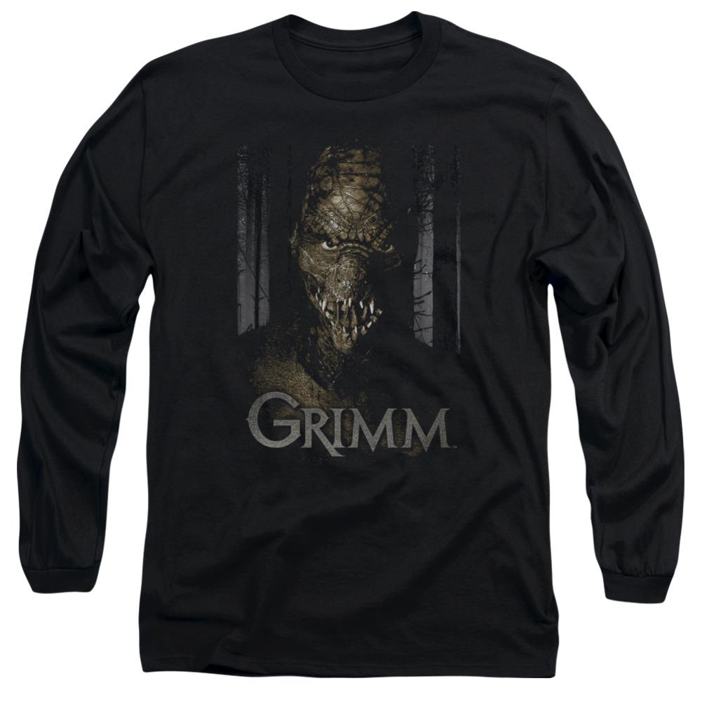 Grimm Chompers Men's 18/1 Cotton Long-Sleeve T-Shirt