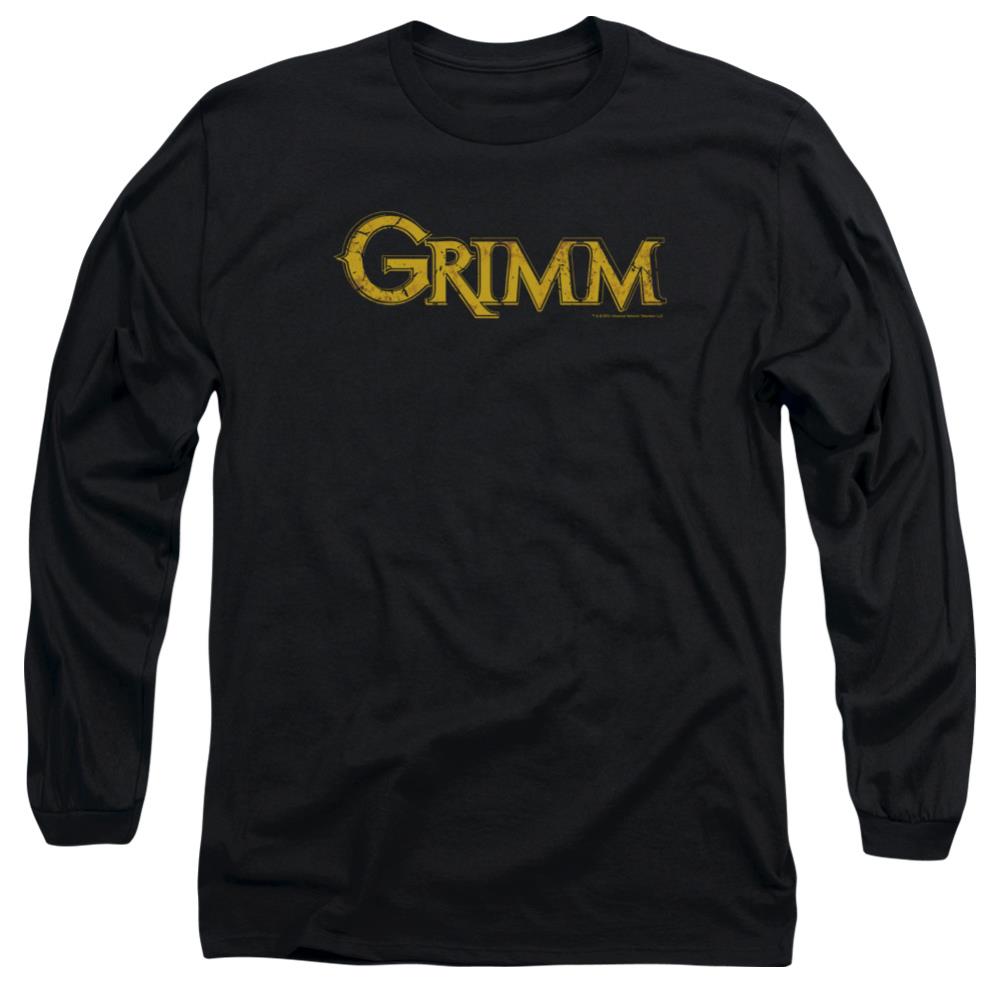 Grimm Gold Logo Men's 18/1 Cotton Long-Sleeve T-Shirt