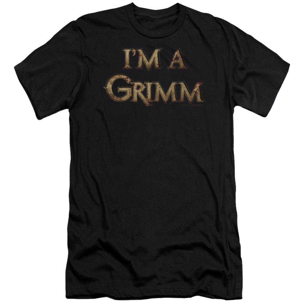 Grimm Im A Grimm Men's Ultra-Soft 30/1 Cotton Slim Short-Sleeve T-Shirt
