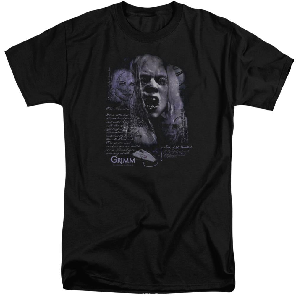 Grimm Lady Hexenbeast Men's 18/1 Tall Cotton Short-Sleeve T-Shirt