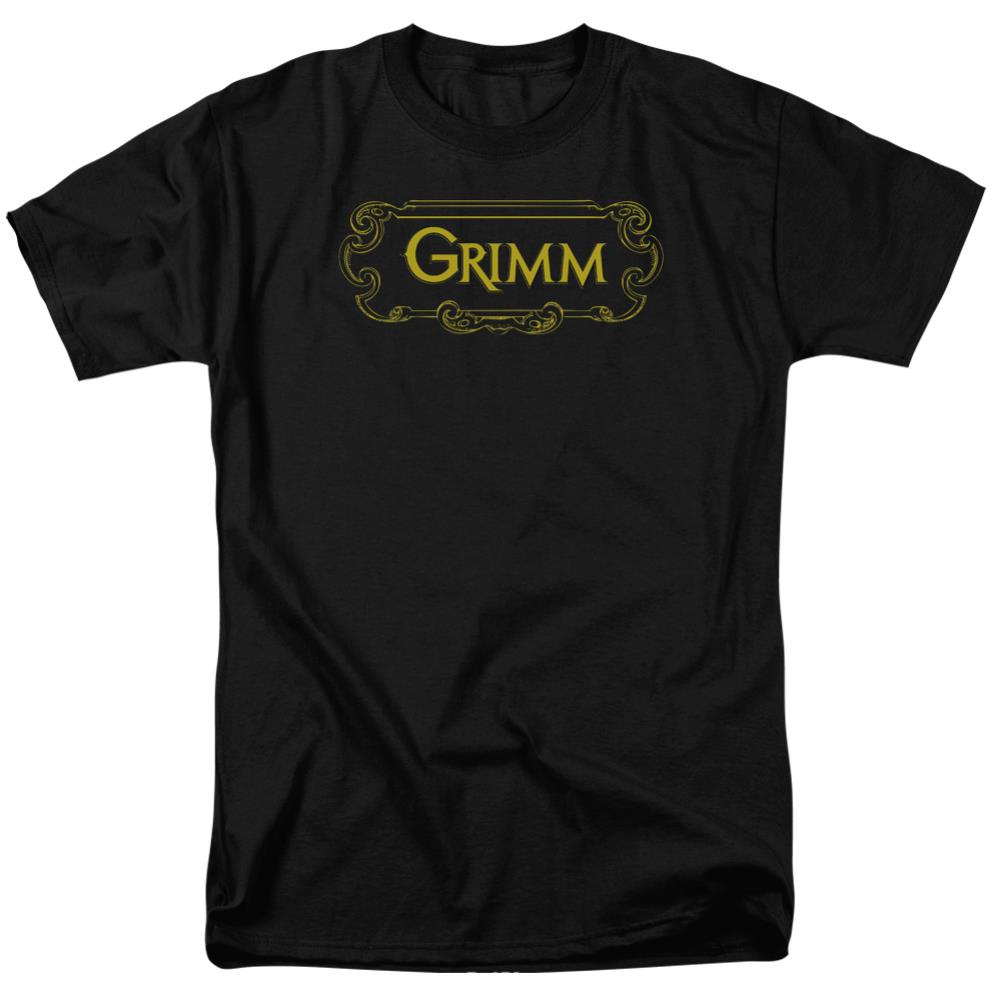 Grimm Plaque Logo Men's 18/1 Cotton Short-Sleeve T-Shirt