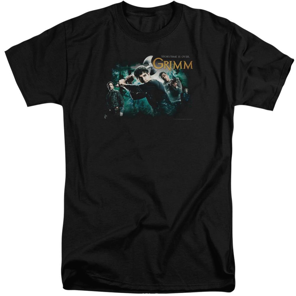 Grimm Storytime Is Over Men's 18/1 Tall Cotton Short-Sleeve T-Shirt