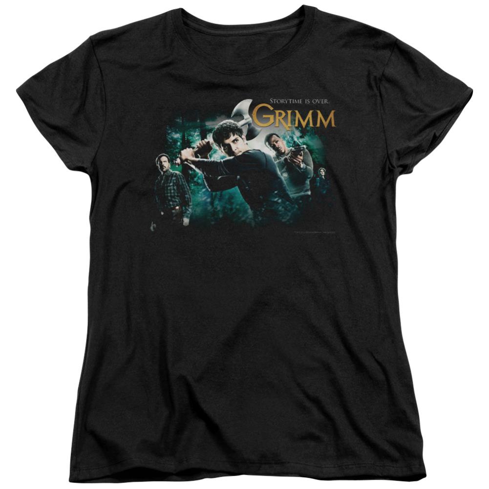 Grimm Storytime Is Over Women's 18/1 Cotton Short-Sleeve T-Shirt