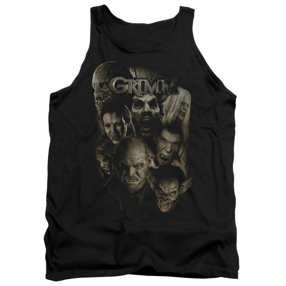 Grimm Wesen Men's 18/1 Cotton Tank Top