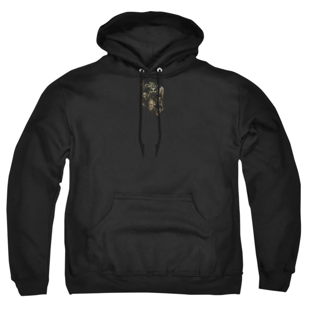 Grimm Wesen Men's Pull-Over 75 25 Poly Hoodie
