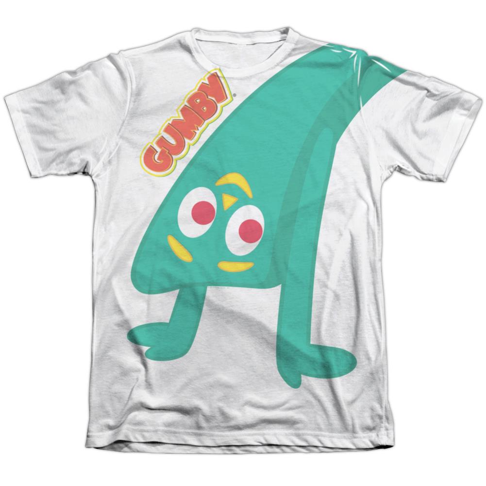 Gumby Bend Backwards Men's Regular Fit Poly Cotton Short-Sleeve T-Shirt