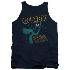 Gumby Bend There Men's 18/1 Cotton Tank Top