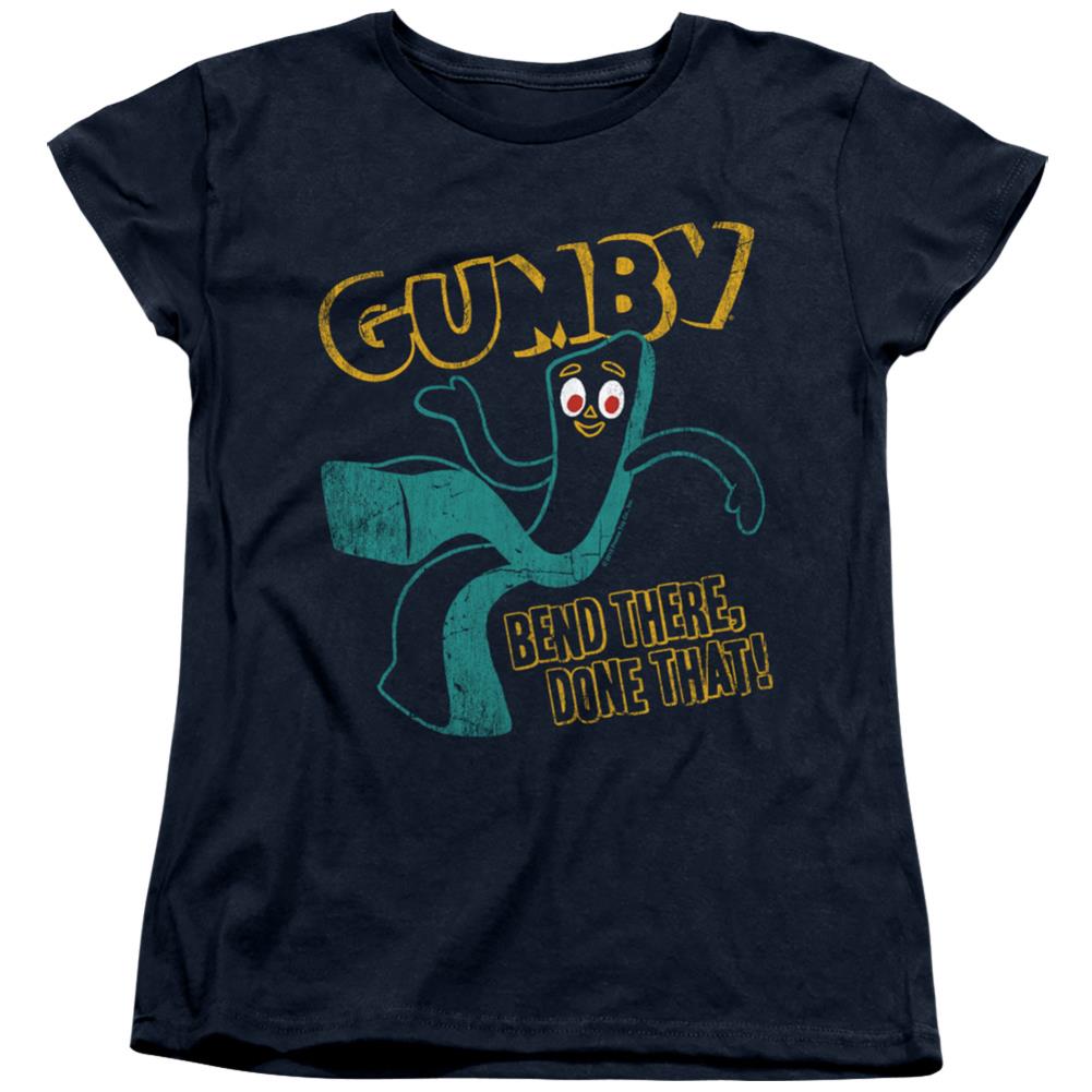 Gumby Bend There Women's 18/1 Cotton Short-Sleeve T-Shirt