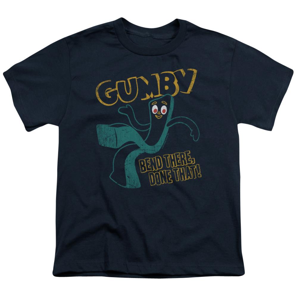 Gumby Bend There Youth 18/1 100% Cotton Short-Sleeve T-Shirt
