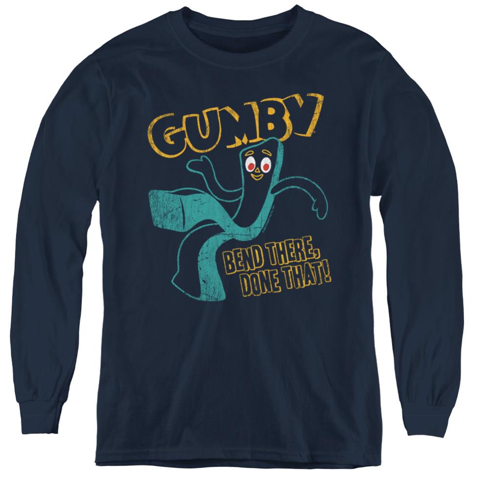 Gumby Bend There Youth Long-Sleeve T-Shirt
