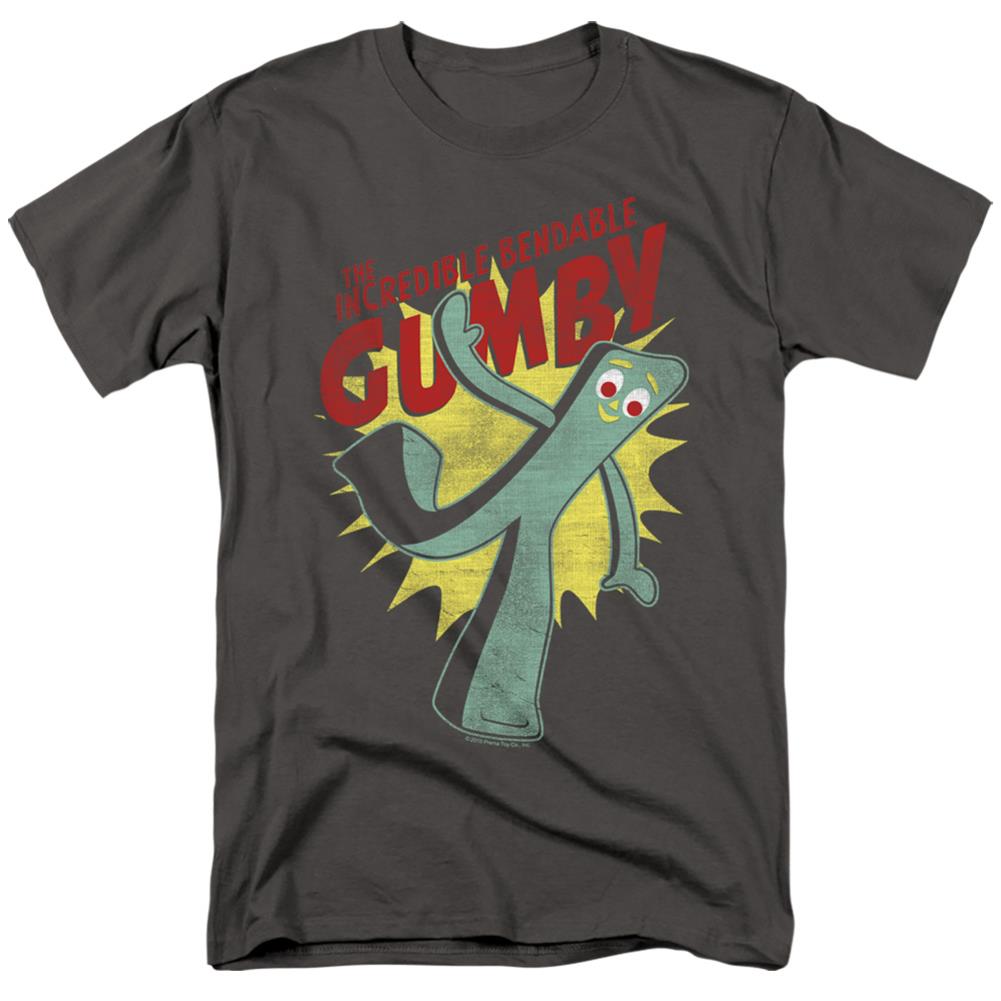 Gumby Bendable Men's 18/1 Cotton Short-Sleeve T-Shirt