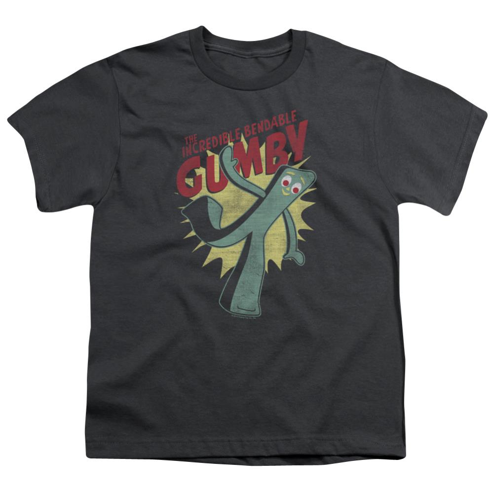 Gumby Bendable Youth 18/1 100% Cotton Short-Sleeve T-Shirt