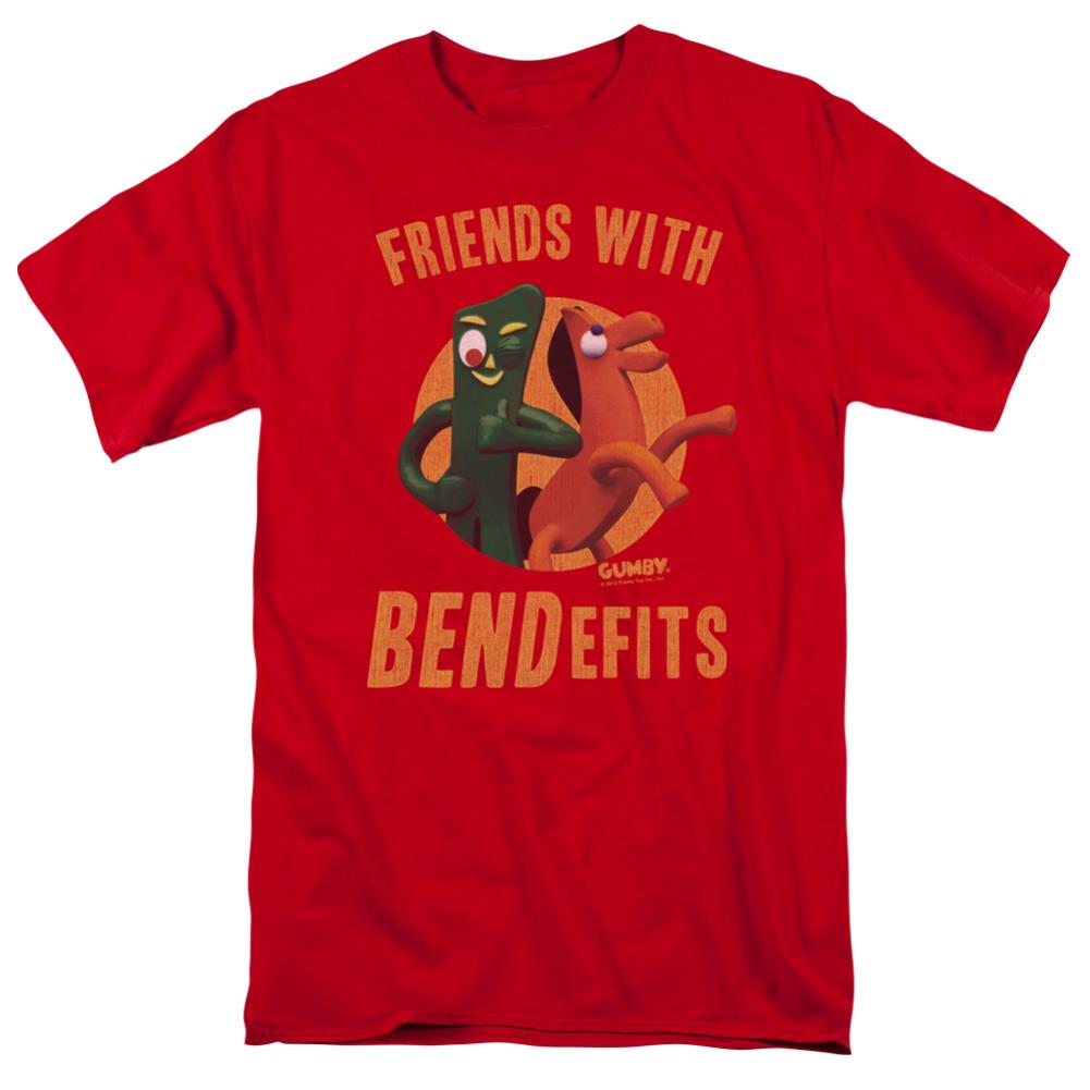 Gumby Bendefits Men's 18/1 Cotton Short-Sleeve T-Shirt