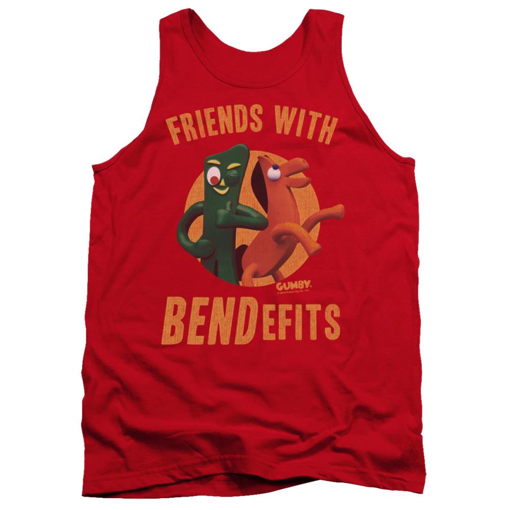 Gumby Bendefits Men's 18/1 Cotton Tank Top