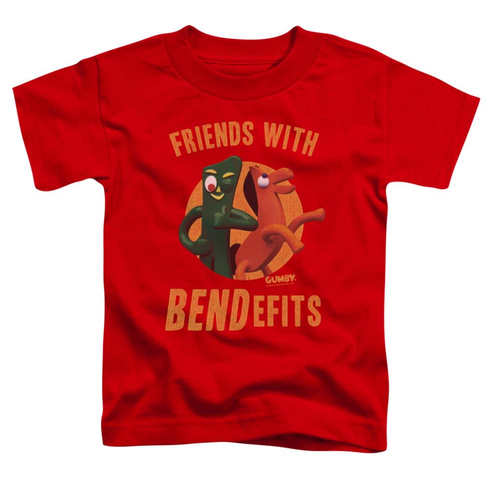 Gumby Bendefits Toddler 18/1 Cotton Short-Sleeve T-Shirt