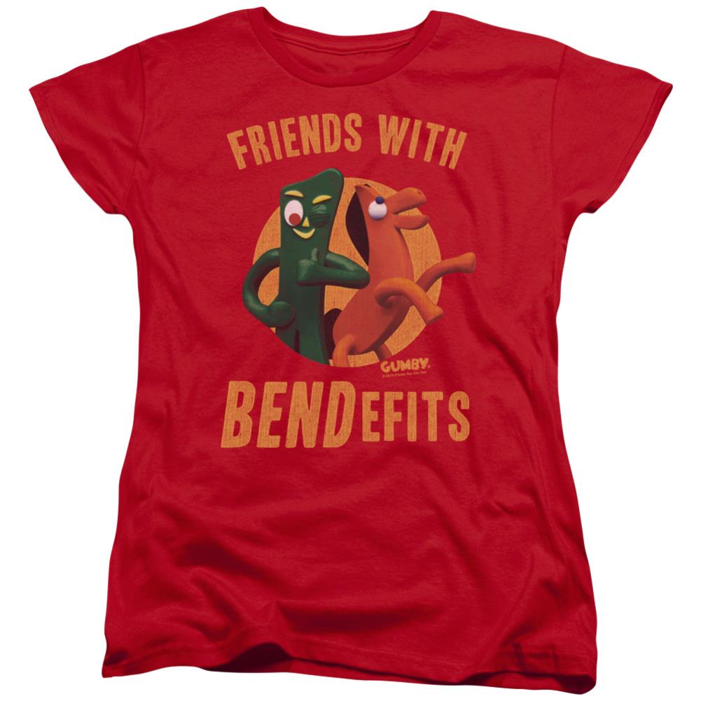 Gumby Bendefits Women's 18/1 Cotton Short-Sleeve T-Shirt