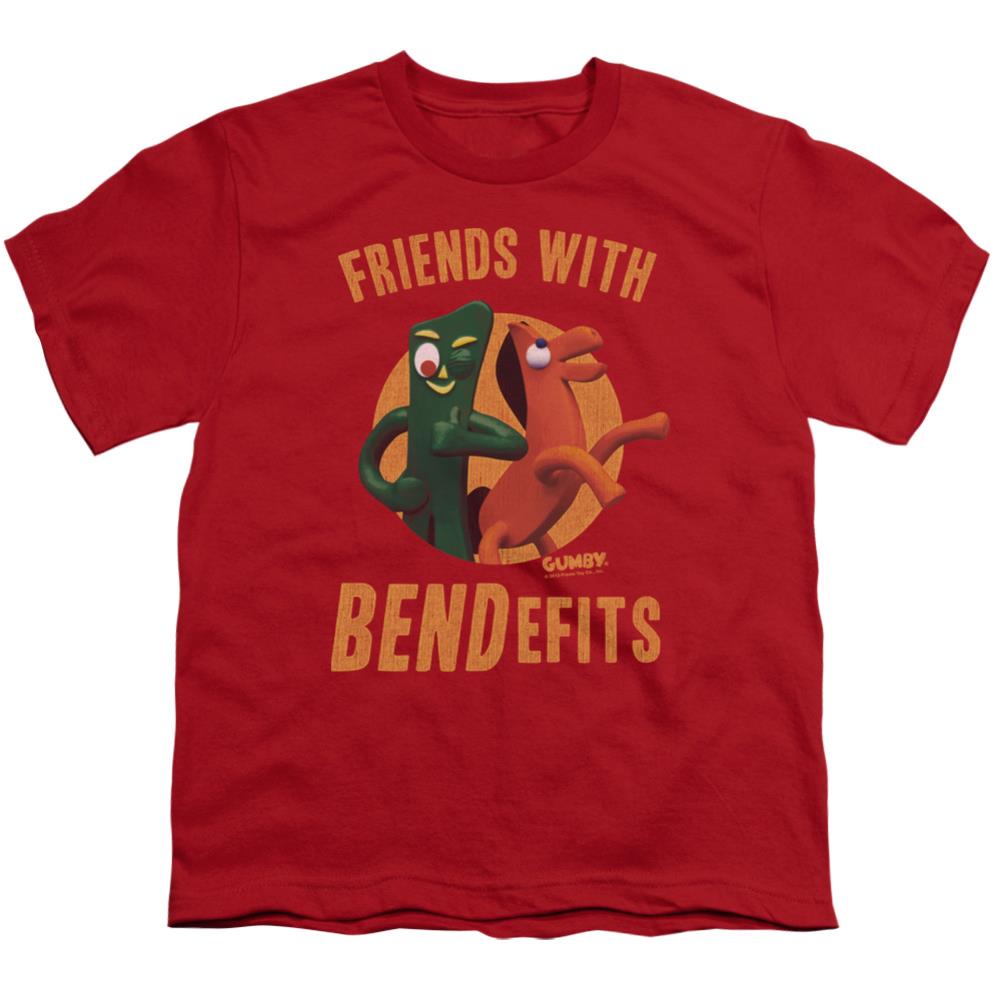 Gumby Bendefits Youth 18/1 100% Cotton Short-Sleeve T-Shirt