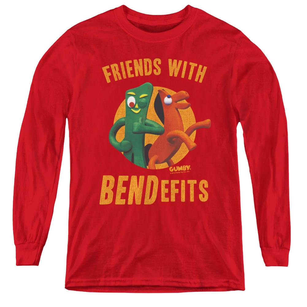 Gumby Bendefits Youth Long-Sleeve T-Shirt