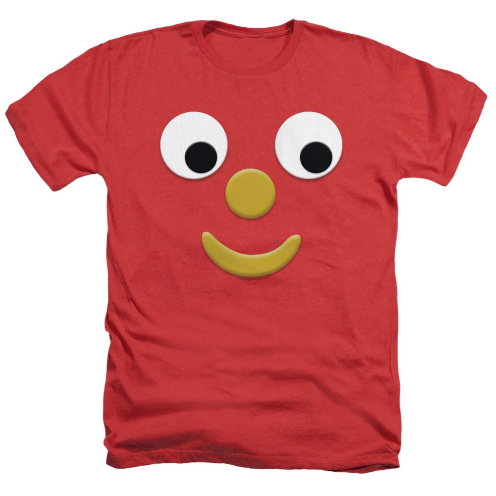 Gumby Blockhead J Men's 30/1 Heather 60 40 Poly Short-Sleeve T-Shirt