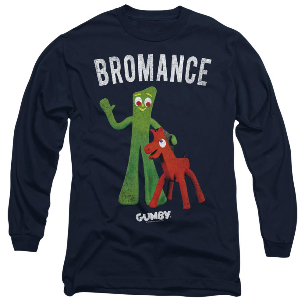 Gumby Bromance Men's 18/1 Cotton Long-Sleeve T-Shirt