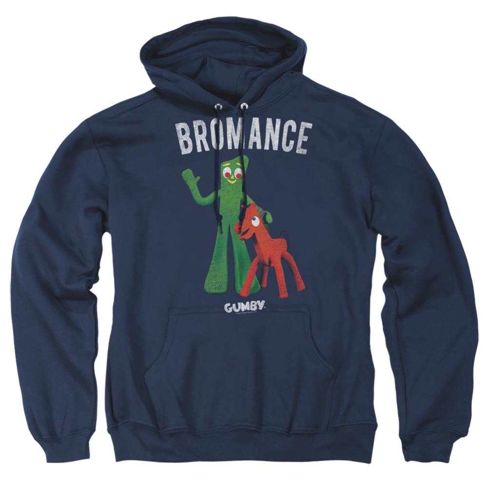 Gumby Bromance Men's Pull-Over 75 25 Poly Hoodie
