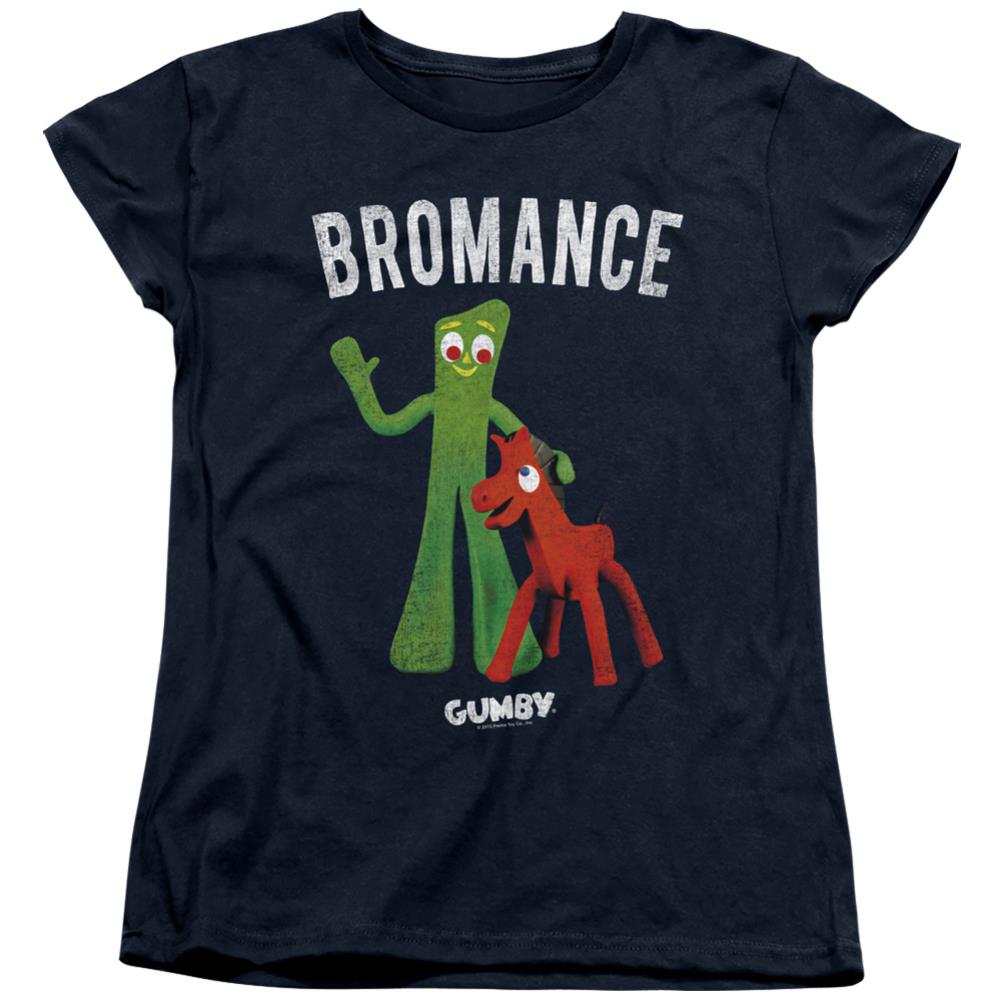 Gumby Bromance Women's 18/1 Cotton Short-Sleeve T-Shirt
