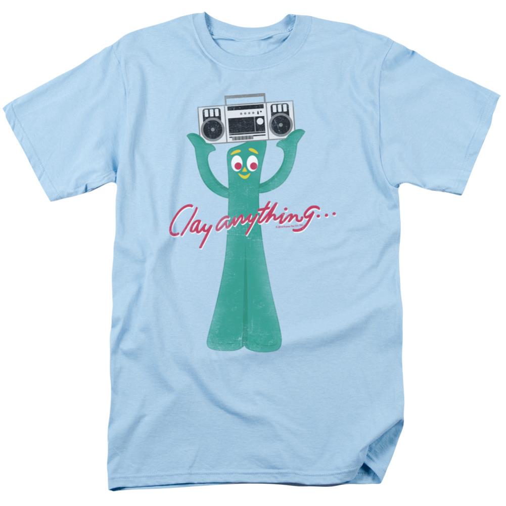 Gumby Clay Anything Men's 18/1 Cotton Short-Sleeve T-Shirt