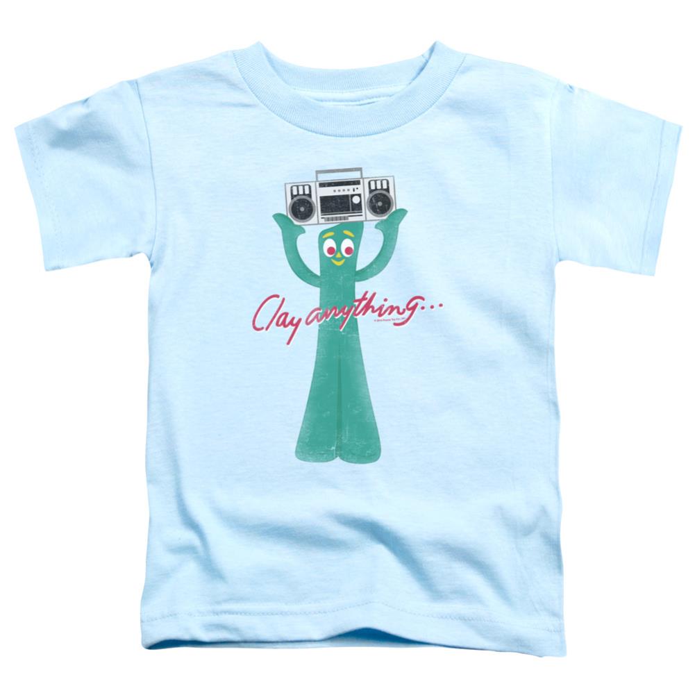 Gumby Clay Anything Toddler 18/1 Cotton Short-Sleeve T-Shirt