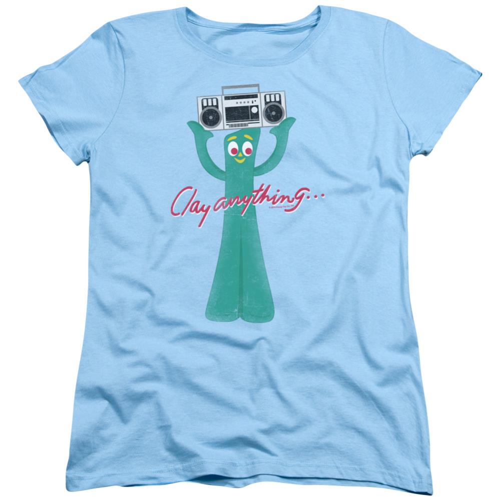 Gumby Clay Anything Women's 18/1 Cotton Short-Sleeve T-Shirt