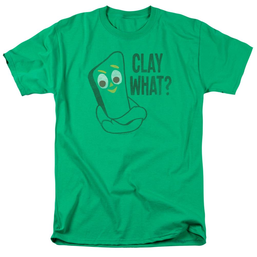 Gumby Clay What Men's 18/1 Cotton Short-Sleeve T-Shirt