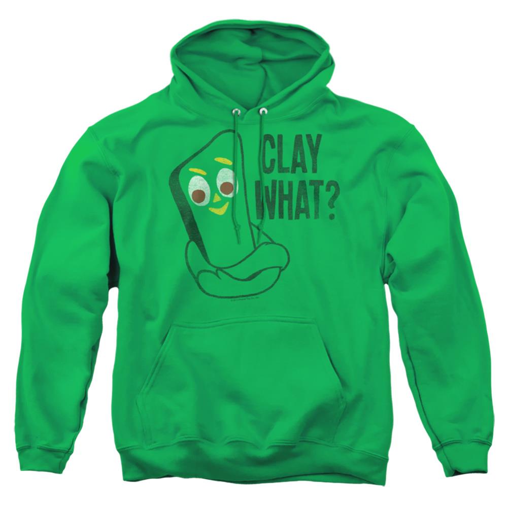 Gumby Clay What Men's Pull-Over 75 25 Poly Hoodie