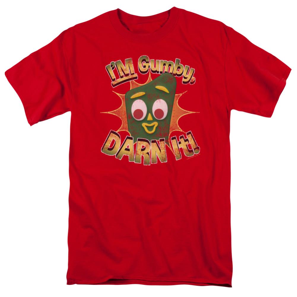 Gumby Darn It Men's 18/1 Cotton Short-Sleeve T-Shirt