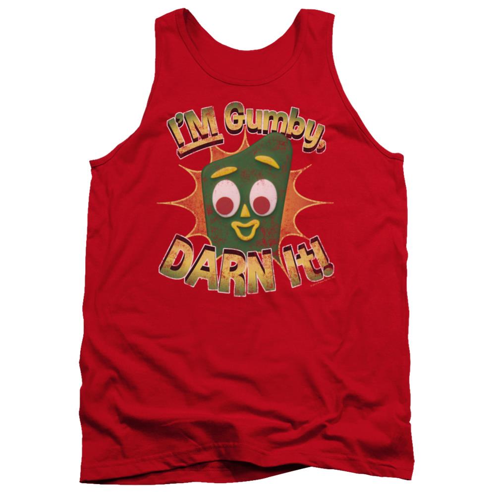 Gumby Darn It Men's 18/1 Cotton Tank Top