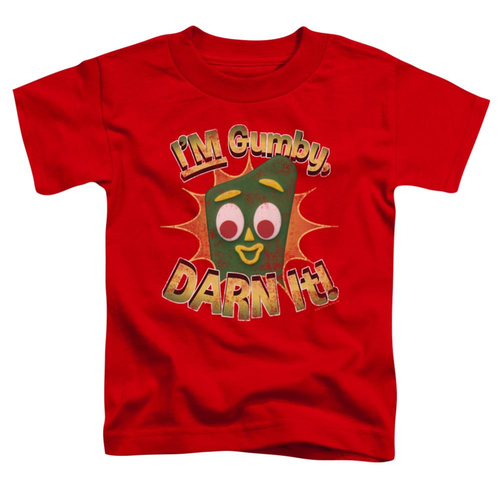 Gumby Darn It Toddler 18/1 Cotton Short-Sleeve T-Shirt