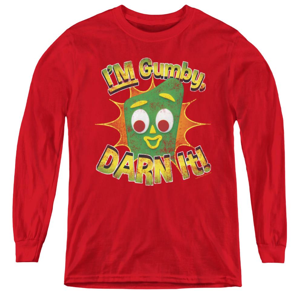 Gumby Darn It Youth Long-Sleeve T-Shirt