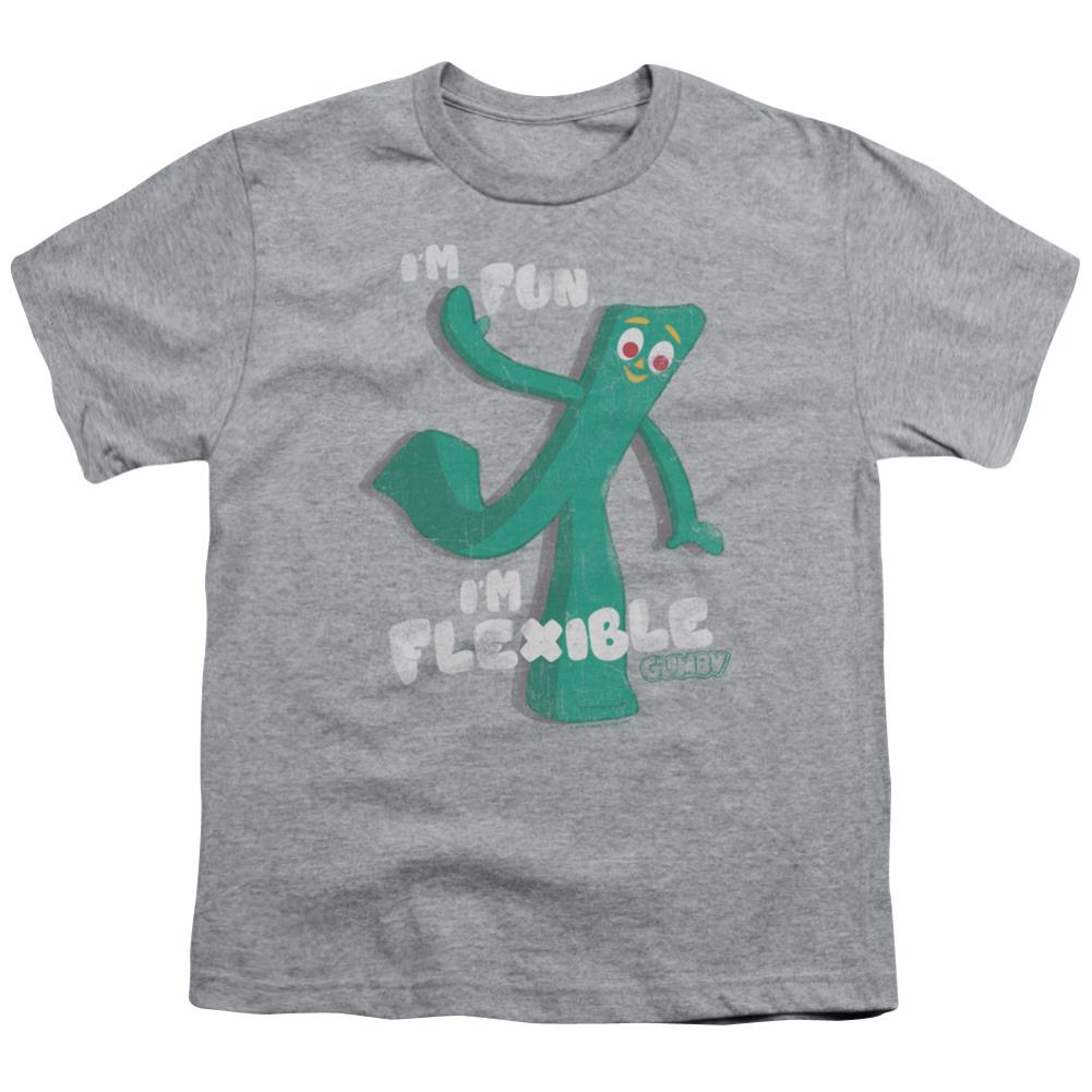 Gumby Flex Youth 18/1 100% Cotton Short-Sleeve T-Shirt