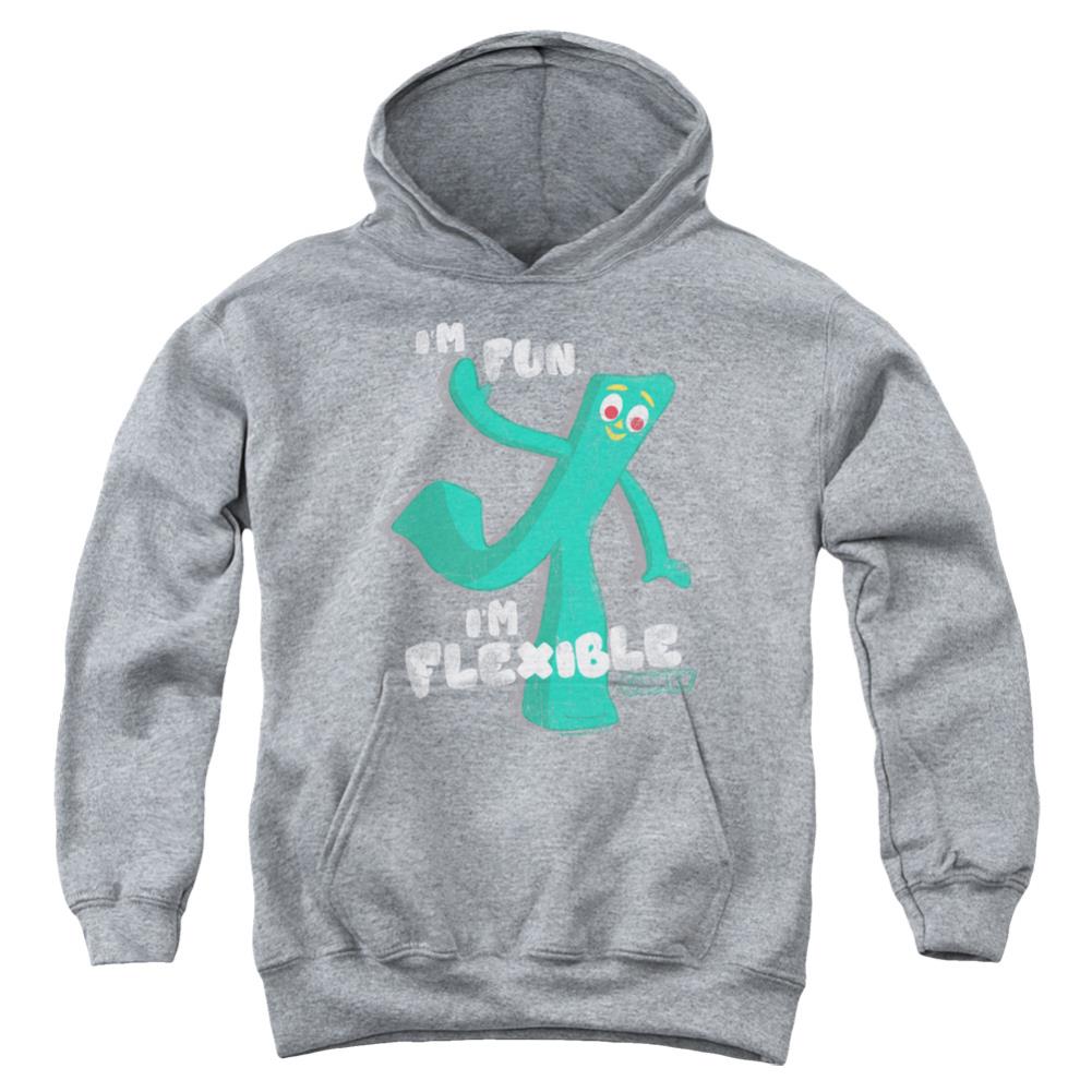 Gumby Flex Youth Cotton Poly Pull-Over Hoodie