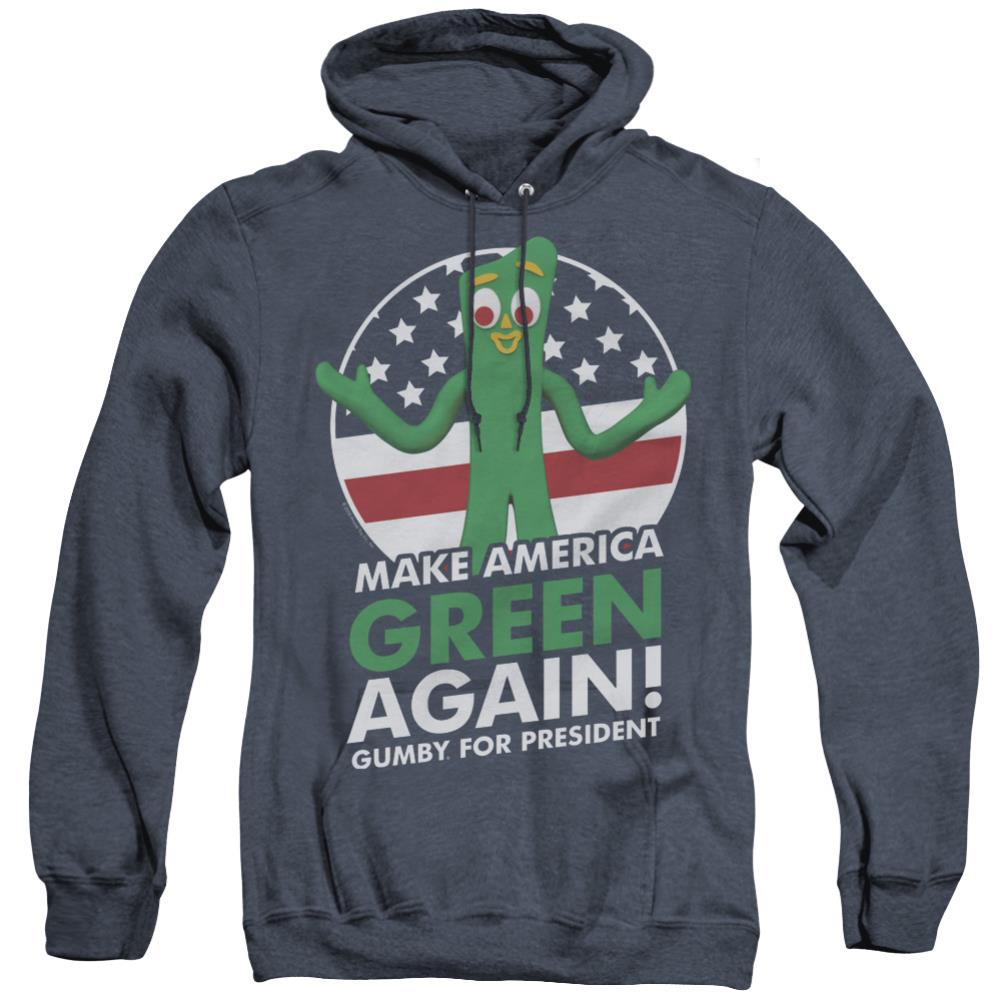 Gumby For President Men's Pull-Over Hoodie