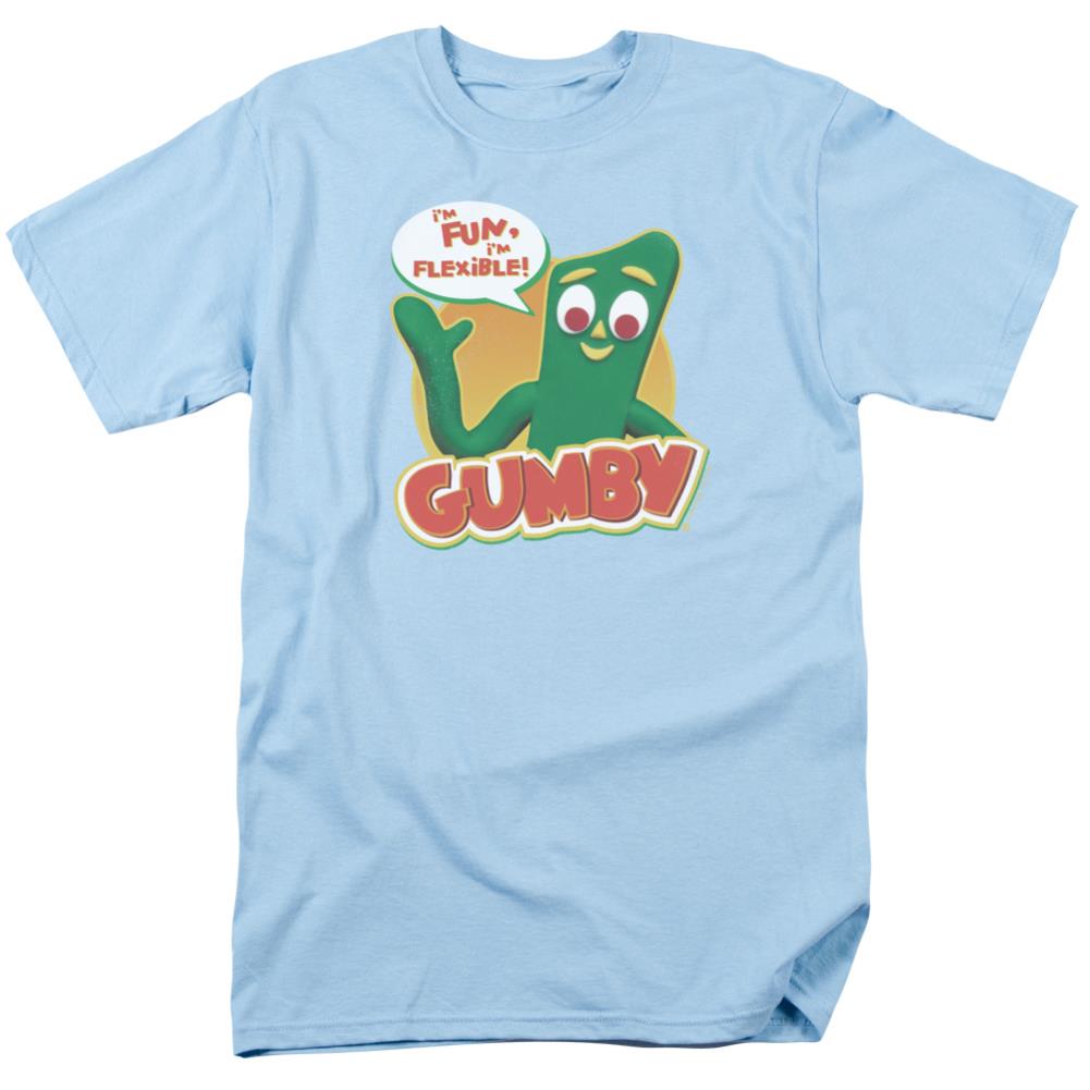 Gumby Fun & Flexible Men's 18/1 Cotton Short-Sleeve T-Shirt