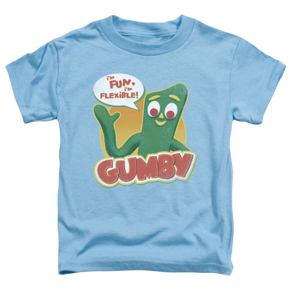 Gumby Fun & Flexible Toddler 18/1 Cotton Short-Sleeve T-Shirt