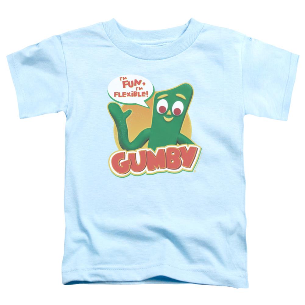 Gumby Fun & Flexible Toddler 18/1 Cotton Short-Sleeve T-Shirt