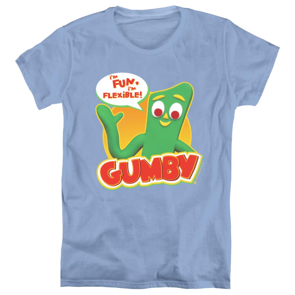 Gumby Fun & Flexible Women's 18/1 Cotton Short-Sleeve T-Shirt