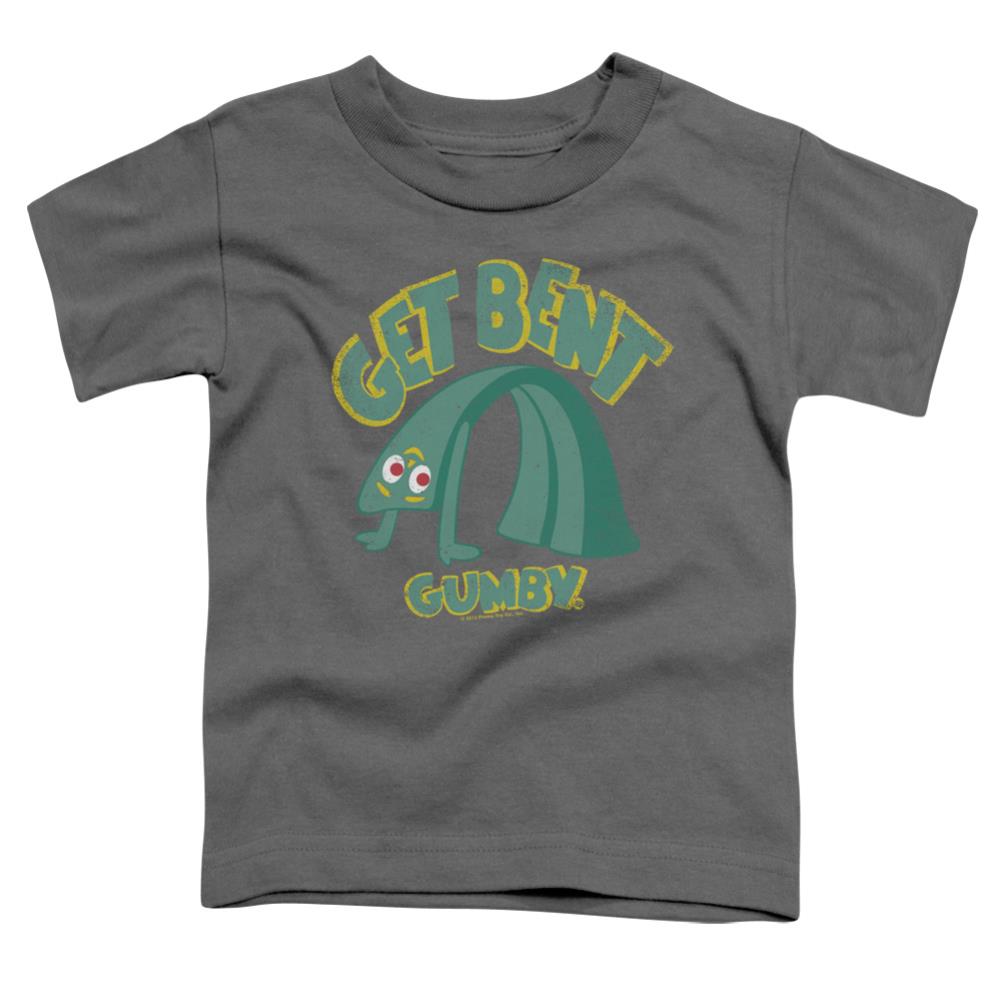 Gumby Get Bent Toddler 18/1 Cotton Short-Sleeve T-Shirt
