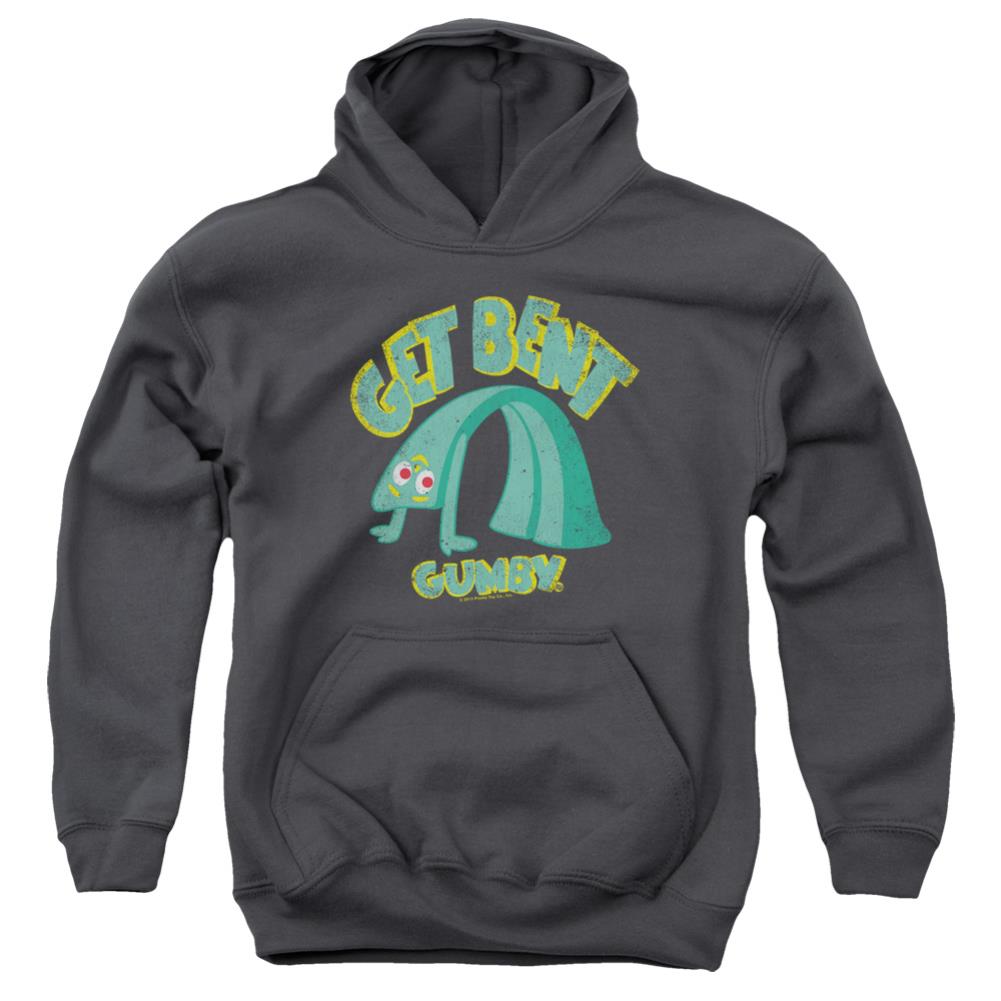 Gumby Get Bent Youth Cotton Poly Pull-Over Hoodie